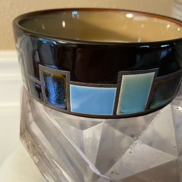 Gibson Geometric Dog/Cat Bowl with a Dash Larger Bowl New Condition - Picture 16 of 16
